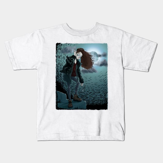 Moonlight Kids T-Shirt by Aaron._.dan